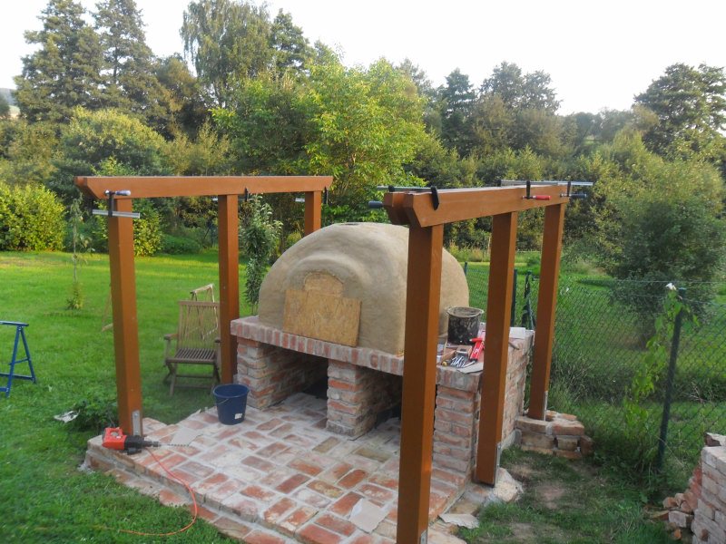 Bis alles richtig sitzt zunächst mit Schraubzwingen angezogen. PASST!