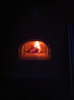 Und schon lodert das erste Feuer