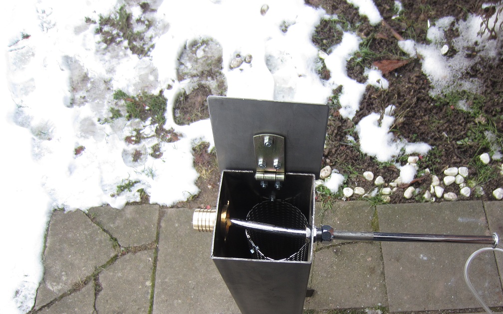 Hackschnitzelflöte eingesetzt