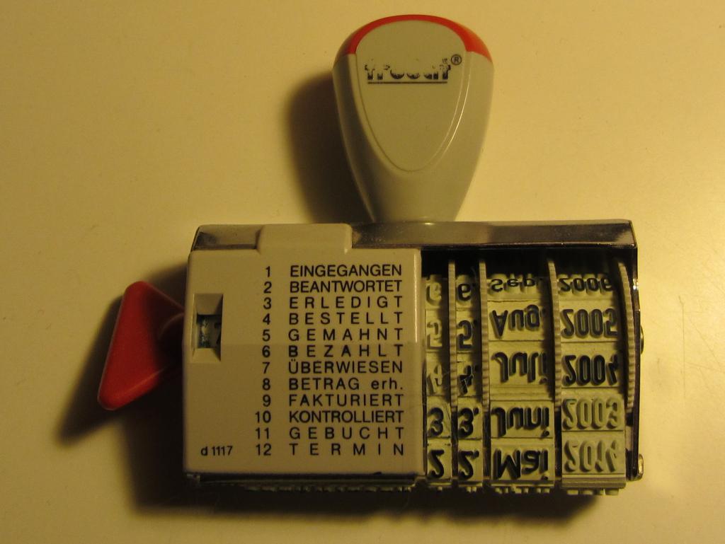 Der Gerät Nr. 8 - Auflösung