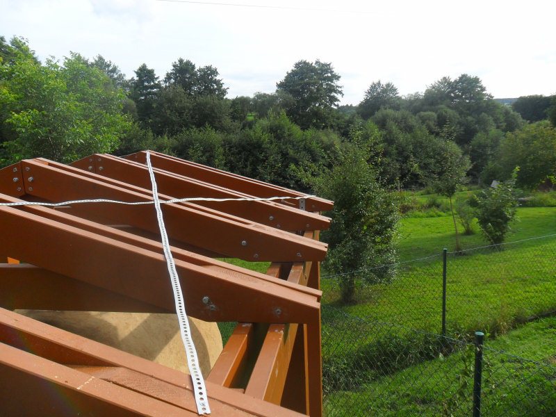 Sicher ist sicher - wir bauen schliesslich für die "Ewigkeit".