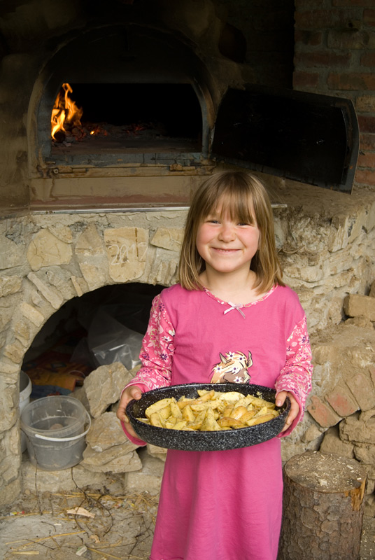 erste Mahlzeit (Form noch heil)
