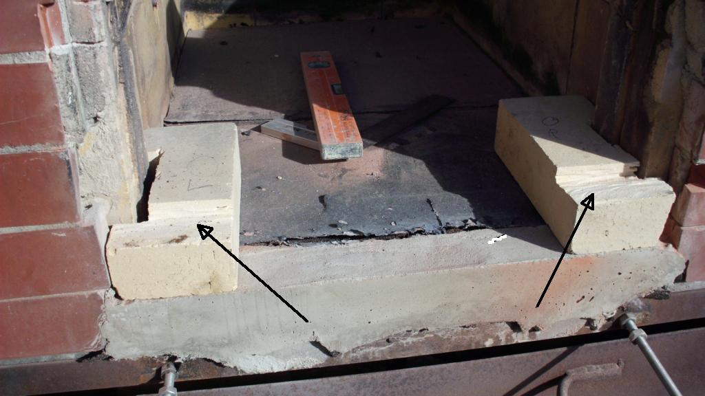 Ausschnitt für Türrahmen