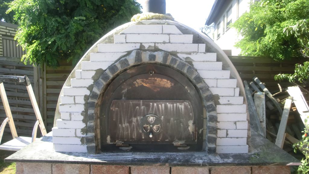 Verblendung vermauert