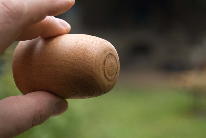 die nichtschlagende Seite davon