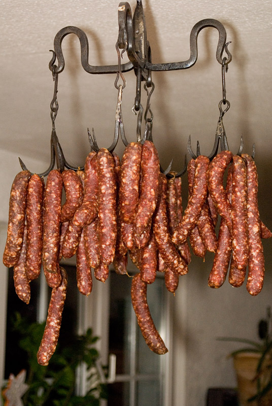 Wildschweinknackwurst, Dresdener Art