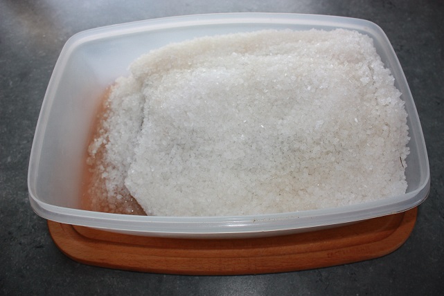 Nackenfleisch im Salzberg.