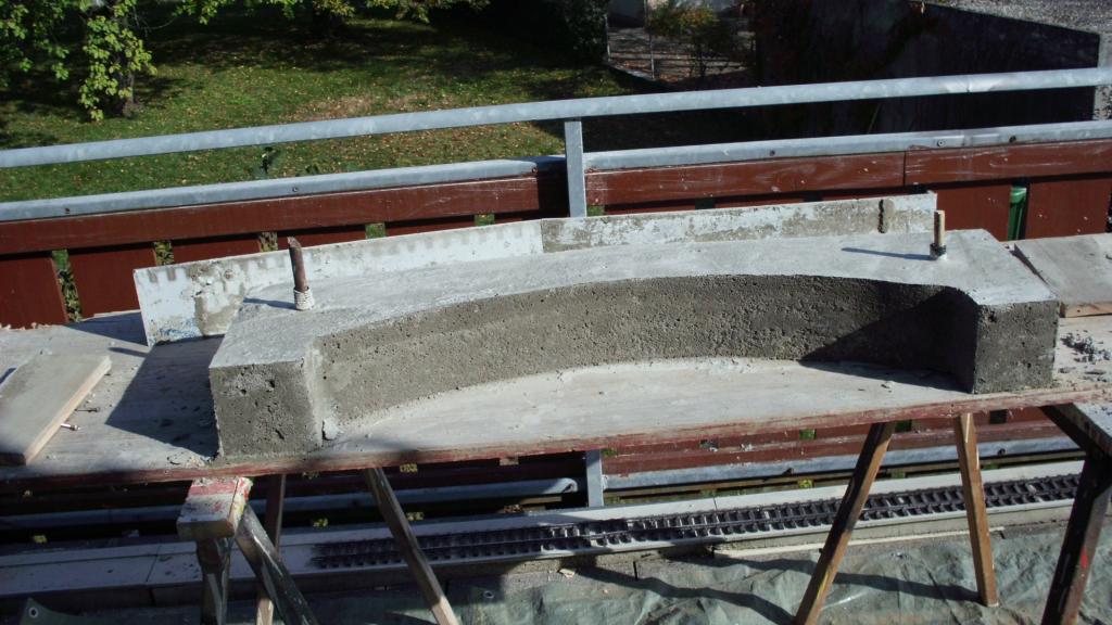 Sturz über das Gewölbe