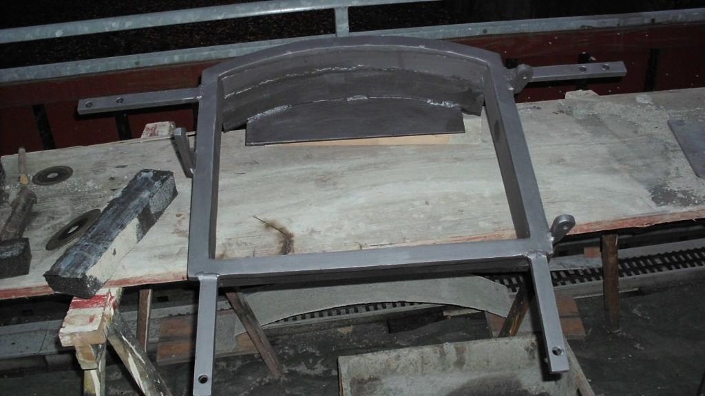 Wärmeschutz angeschweisst