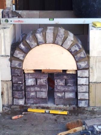 Der Erste Rundbogen den ich selber gezimmert habe!