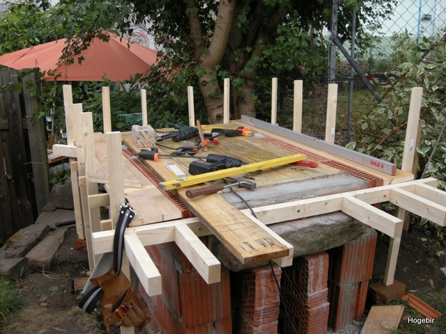 Vorbereitung der Schalung