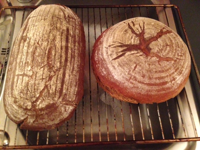 Beide nach dem Backen