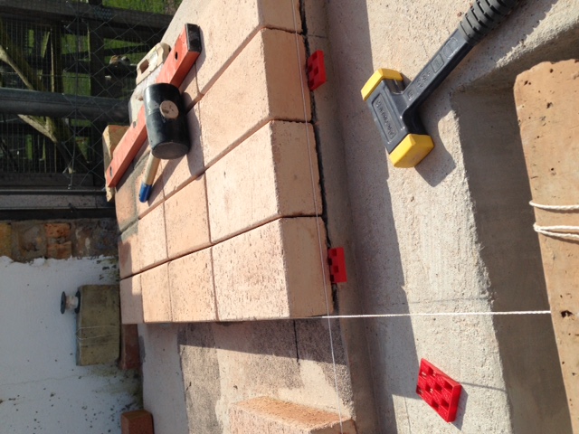 .....an der Schnur entlang