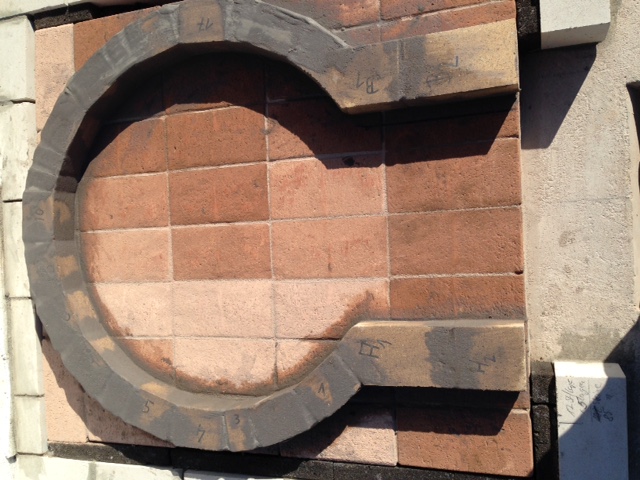 Steinring um noch 7 cm zus Innenhöhe zu erreichen, Finale Kuppel Innenhöhe jetzt 46 cm