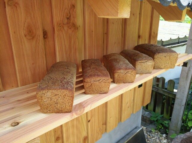 Und mein bewertes Rogen-Dinkelbrot