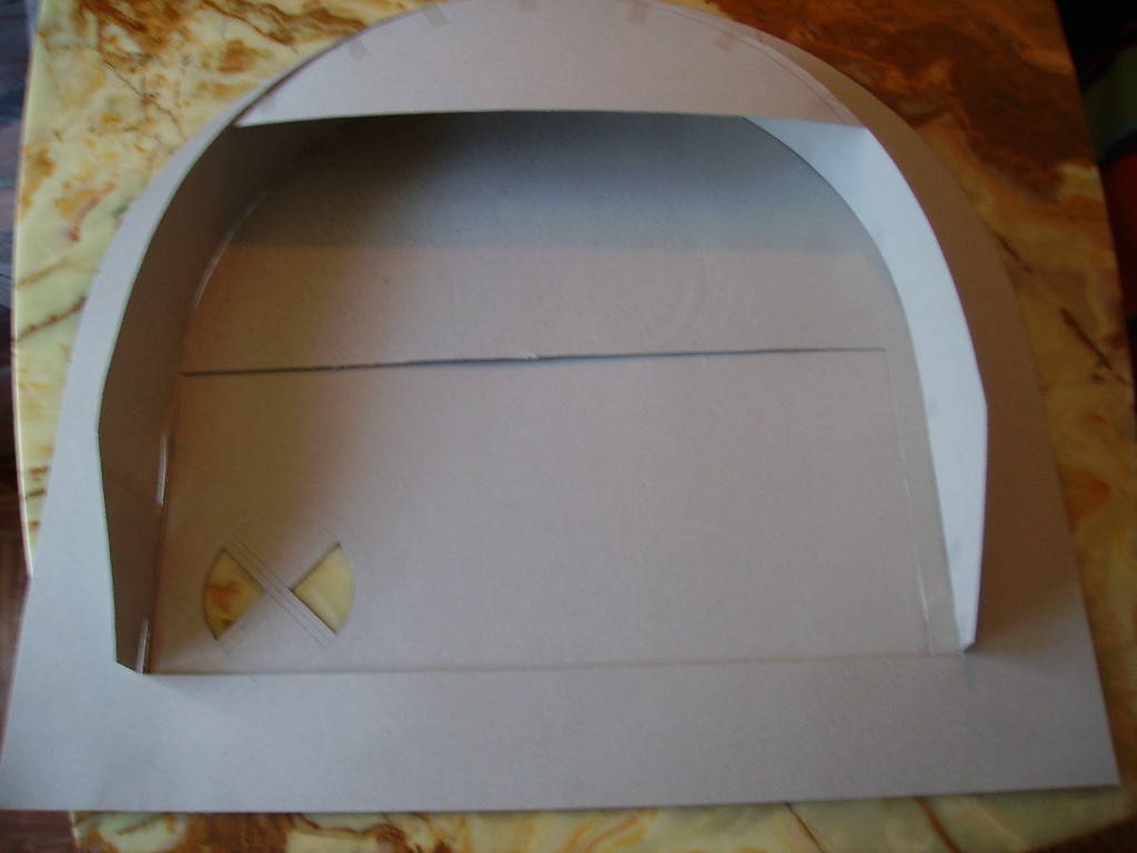 Ansicht von innen mit ganzer Tür