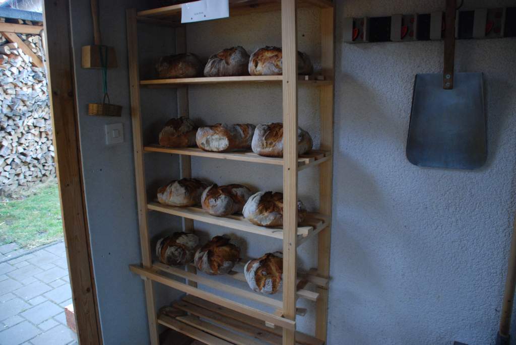 Die fertigen Brote