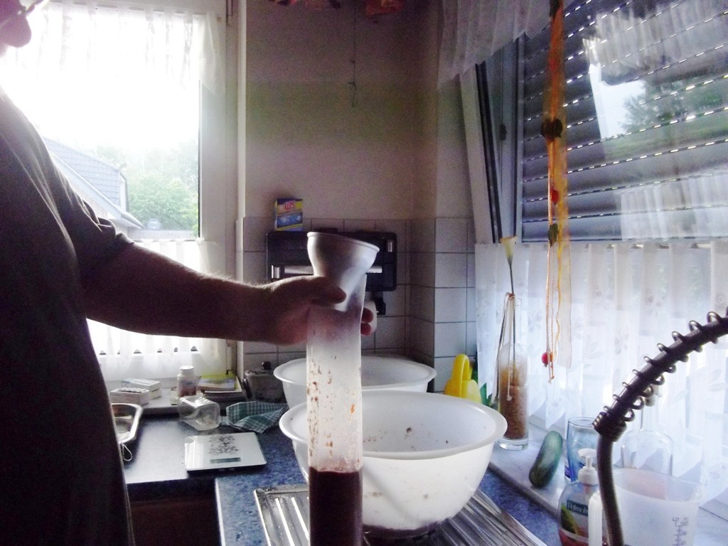 Beim "Eintüten"....