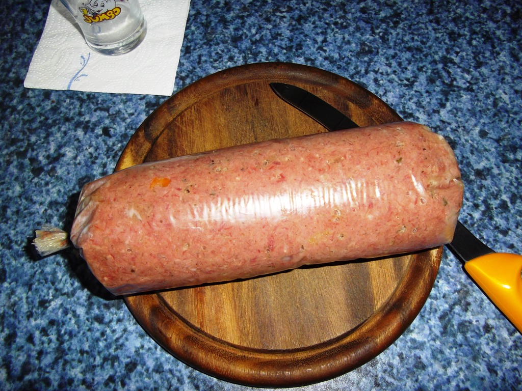 Nach einer Nacht im Kühlschrank...