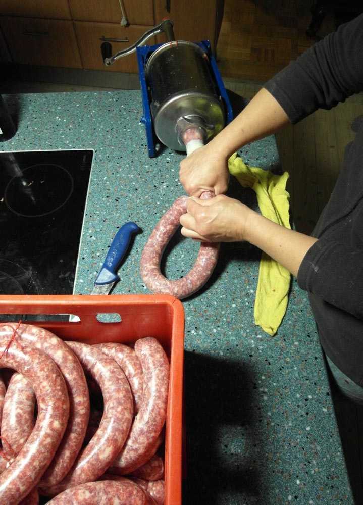 mußt Dich nur am Rand vorsehen, ist scharf wie Hulle!