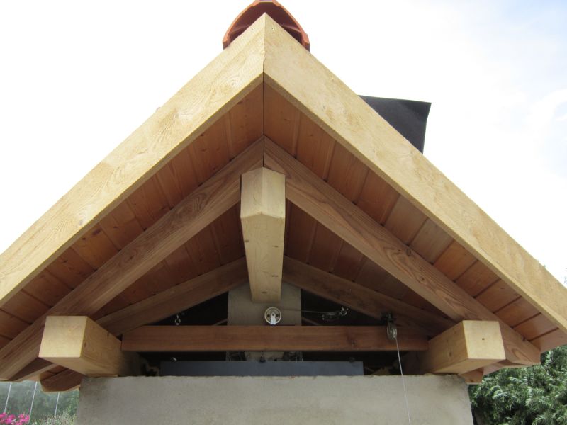 Vorbau noch ohne Blechverkleidung